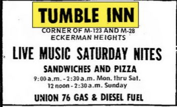 Tumble Inn (Tumble-Inn) - Jul 5 1973 Ad